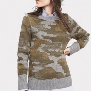 Banana Republic Camo Sweater